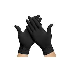 [SHCG00110L] GUANTI NITRILE BLACKFIT NERO TG L CF 100 PZ     