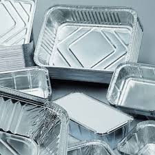 [SHC172707567] VASCHETTA ALLUMINIO R75G 4 PORZ. CONF X 100 PZ MIS.226X177X3,6